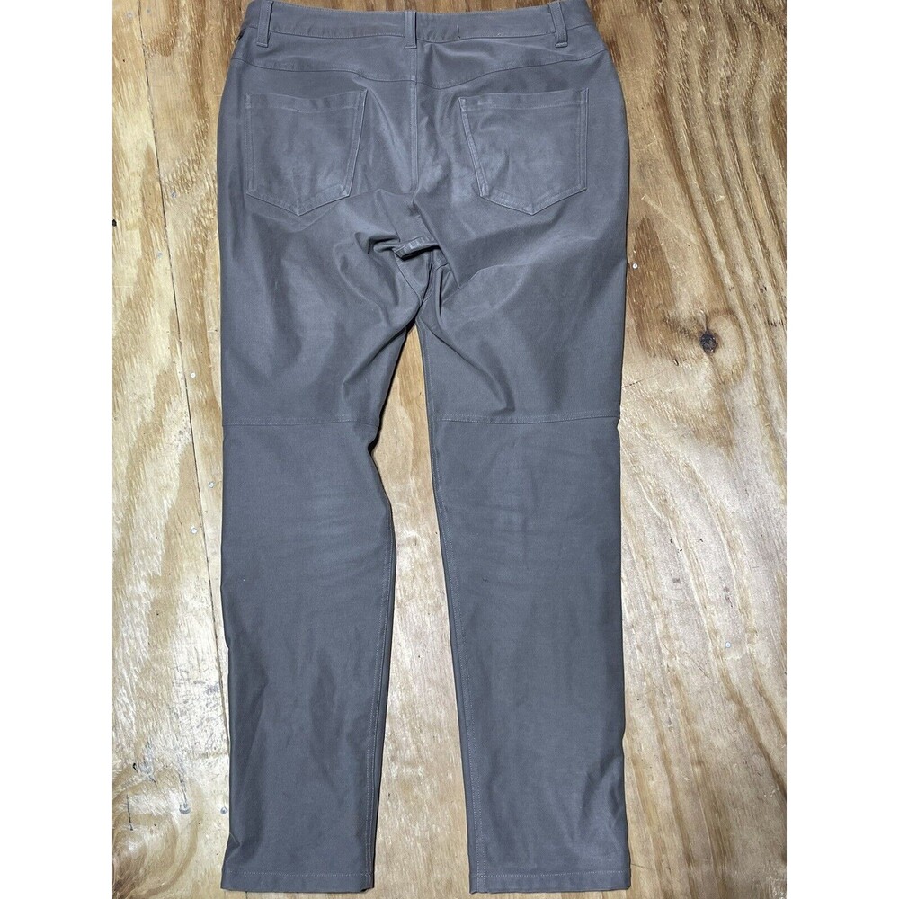 lululemon pant men 32 green zip classic Chino J3